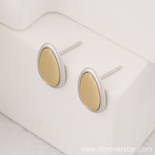 Plated Gold Small Earring Vintage Stud Earrings